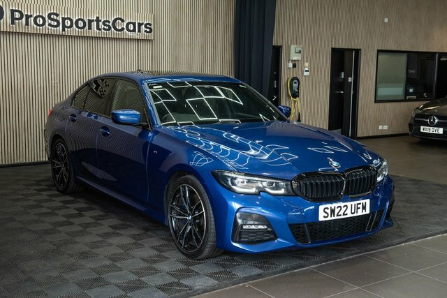 BMW 3 Series 2.0 320I M Sport Saloon Xdrive Eur SW22UFM Blue #6