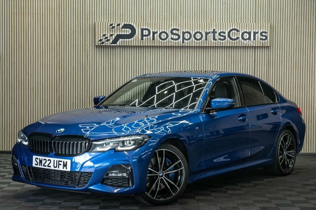 BMW 3 Series 2.0 320I M Sport Saloon Xdrive Eur Blue