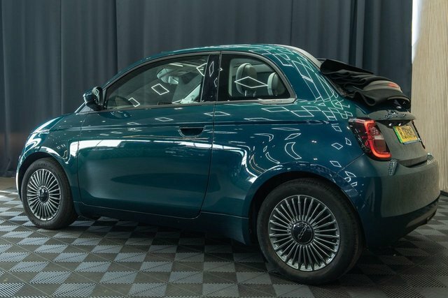 Fiat 500E C 2021 42Kwh Red Convertible Red #46