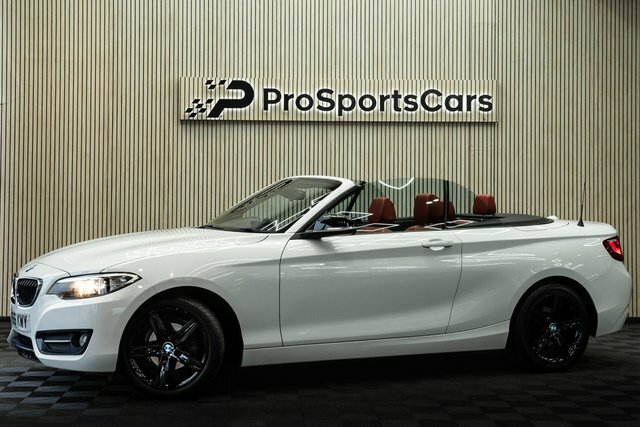 BMW 2 Series 2.0 218D Sport Convertible Euro White