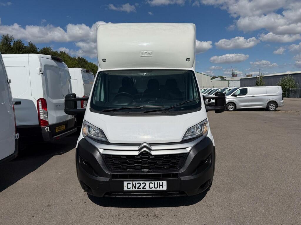 Citroen Relay Luton 2.2 Bluehdi 35 X Platform Cab L3 Euro 6 Ss CN22CUH White #2