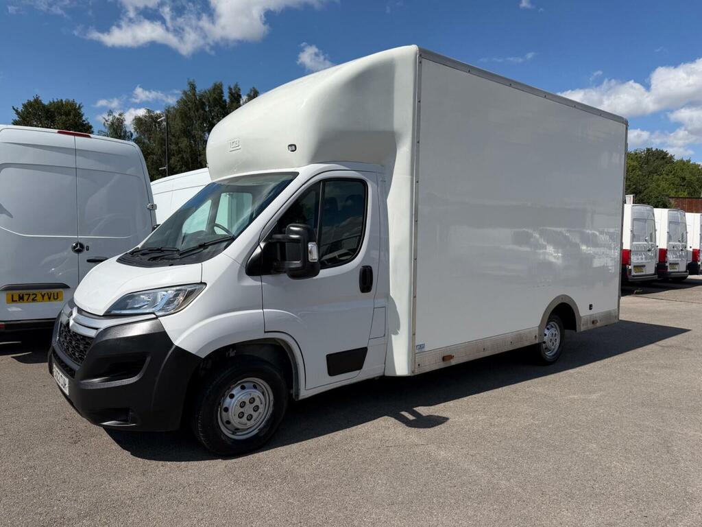 Citroen Relay Luton 2.2 Bluehdi 35 X Platform Cab L3 Euro 6 Ss CN22CUH White #3