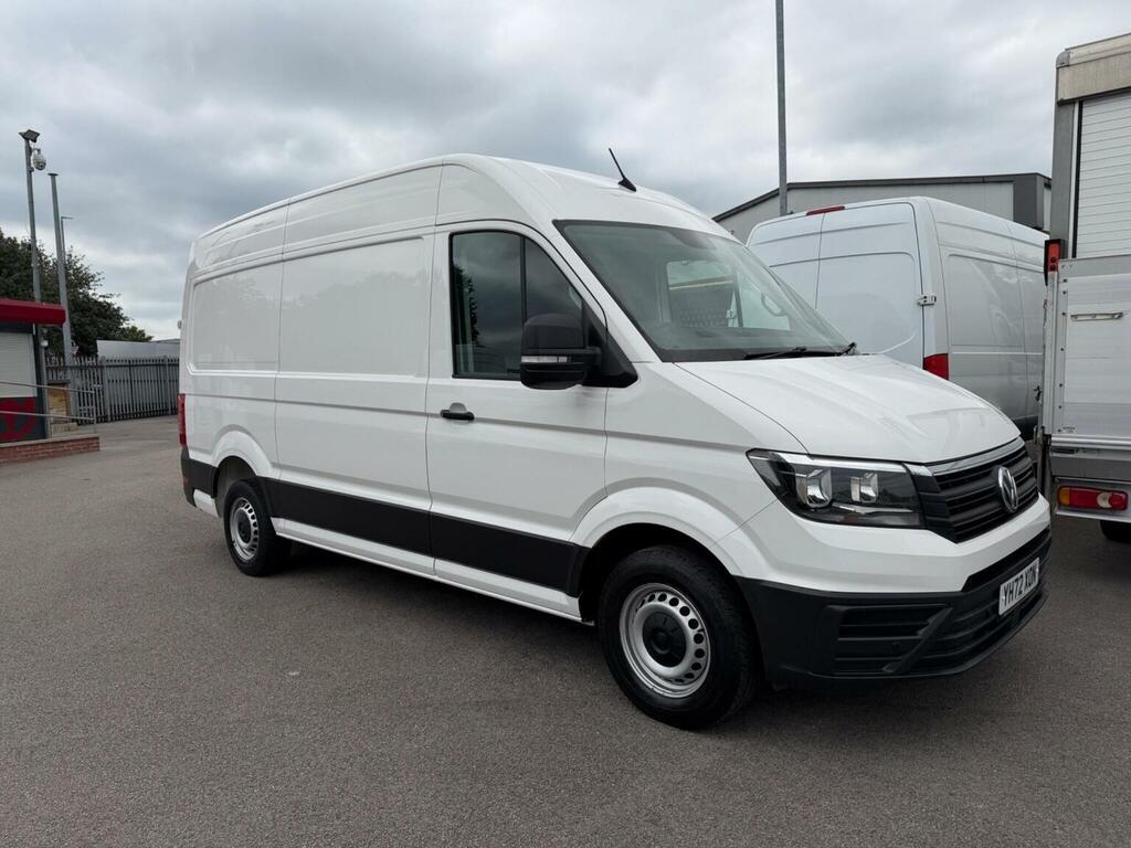 Volkswagen Crafter Panel Van 2.0 Tdi Cr35 Startline Fwd Mwb High Roof YH72XON White