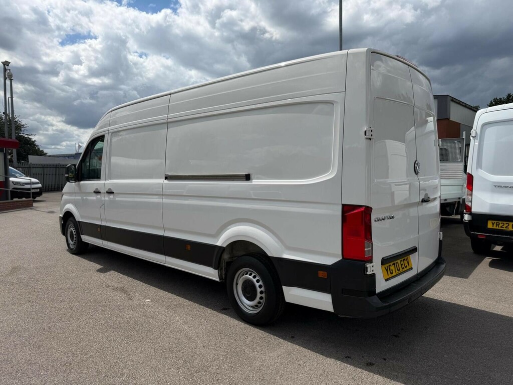 Volkswagen Crafter Cr35 Trendline Buisness Mwb Hightop 2.0 Tdi 140 Ps White #8