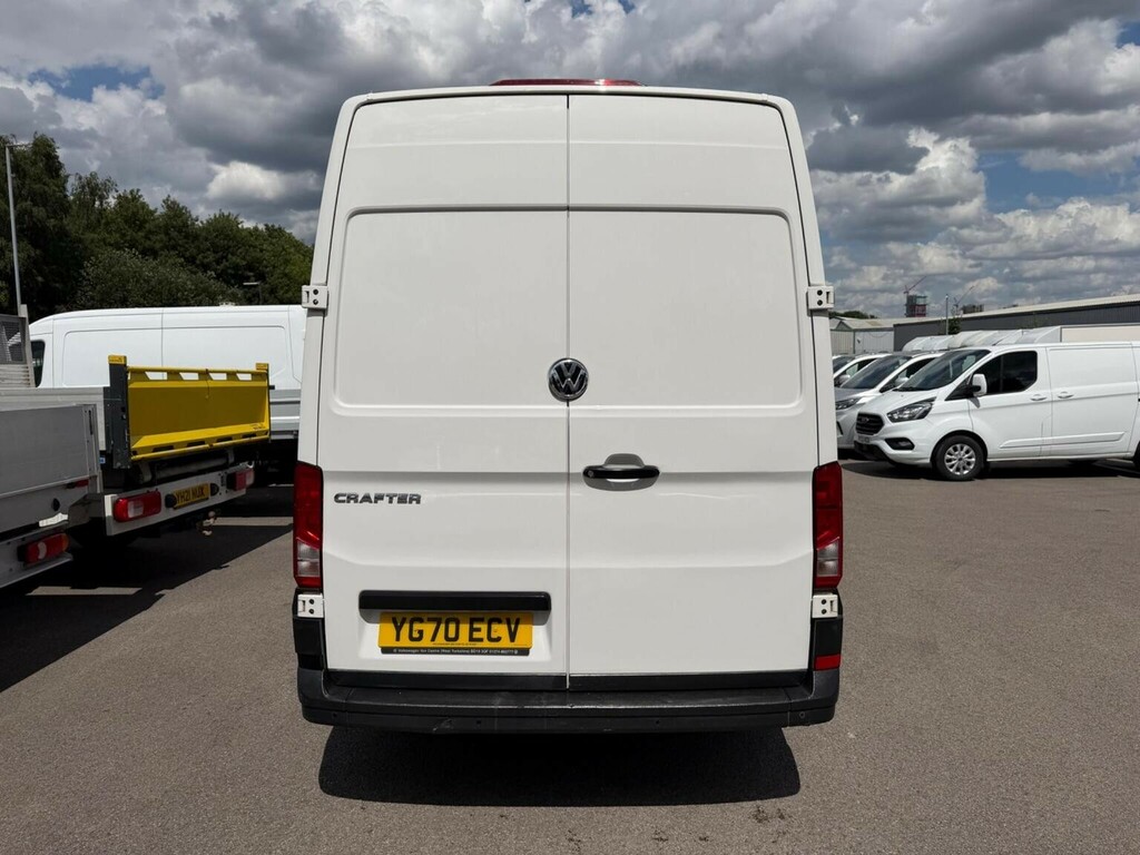 Volkswagen Crafter Cr35 Trendline Buisness Mwb Hightop 2.0 Tdi 140 Ps White #7