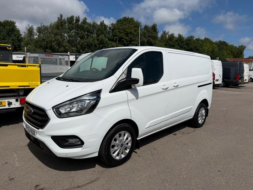 Ford Transit Custom Panel Van 2.0 300 Ecoblue Limited L1 H1 Euro 6 S YP23RZK White #3