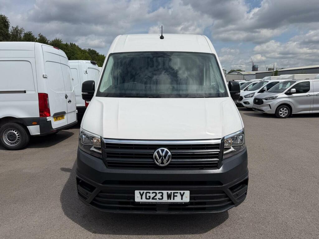 Volkswagen Crafter 2.0 Tdi Cr35 Trendline Fwd Mwb Euro 6 Ss White #2