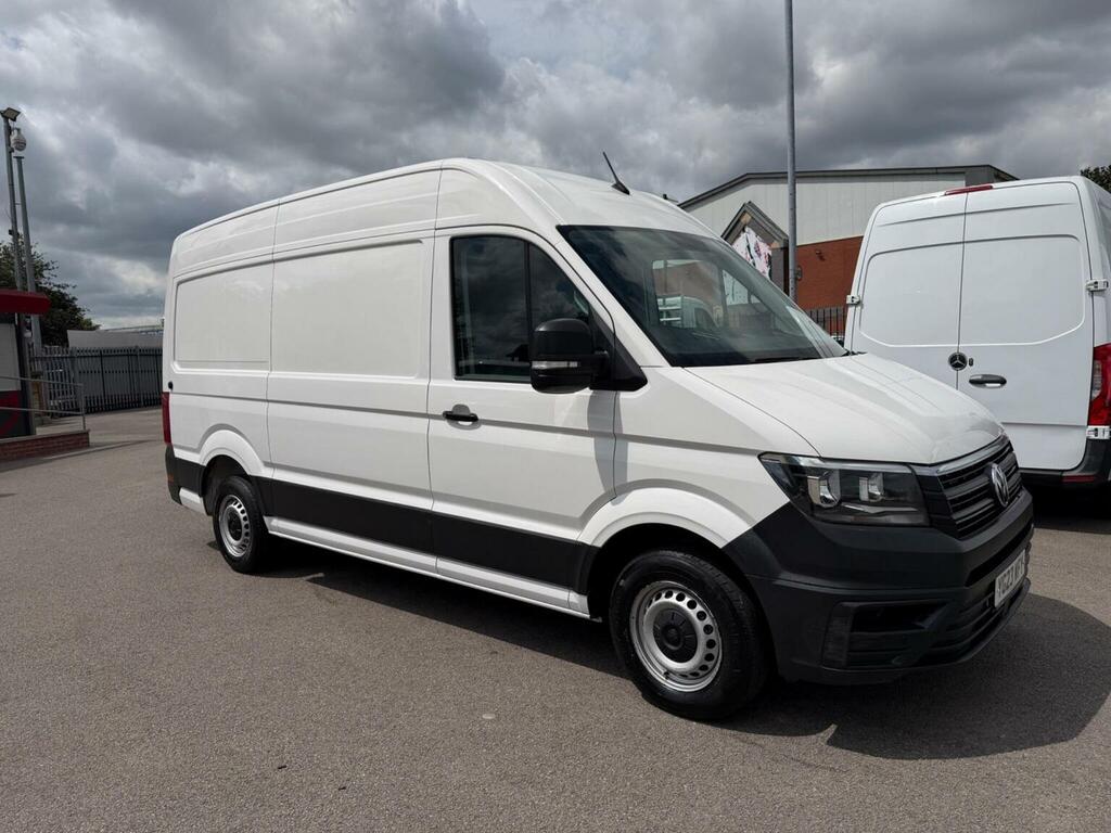 Volkswagen Crafter 2.0 Tdi Cr35 Trendline Fwd Mwb Euro 6 Ss White