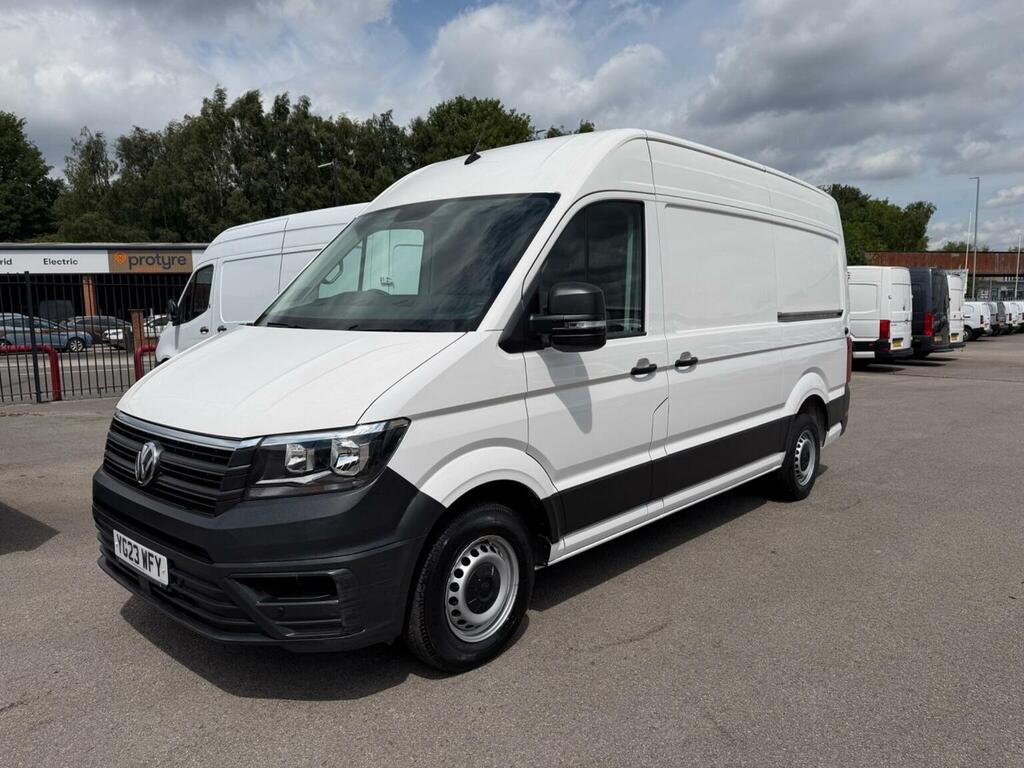 Volkswagen Crafter 2.0 Tdi Cr35 Trendline Fwd Mwb Euro 6 Ss White #3