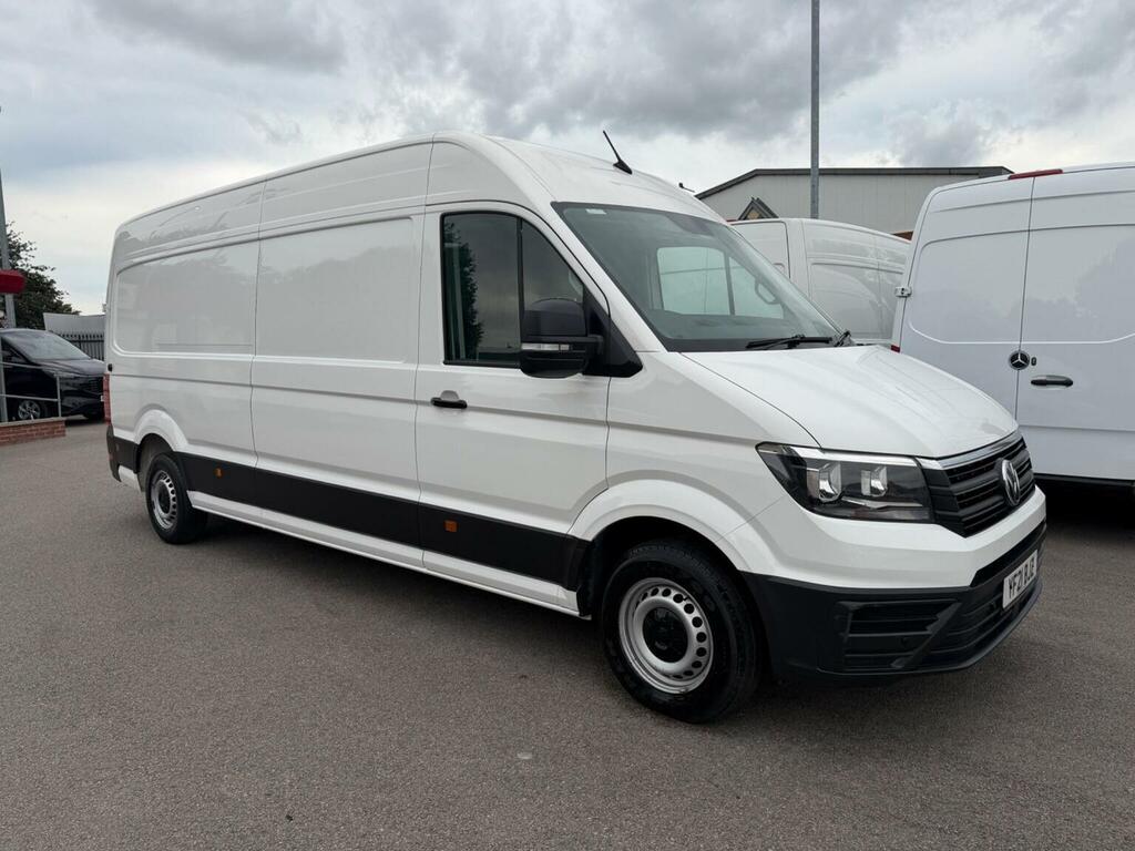 Volkswagen Crafter 2.0 Tdi Cr35 Trendline Fwd Lwb High Roof Euro 6 S White