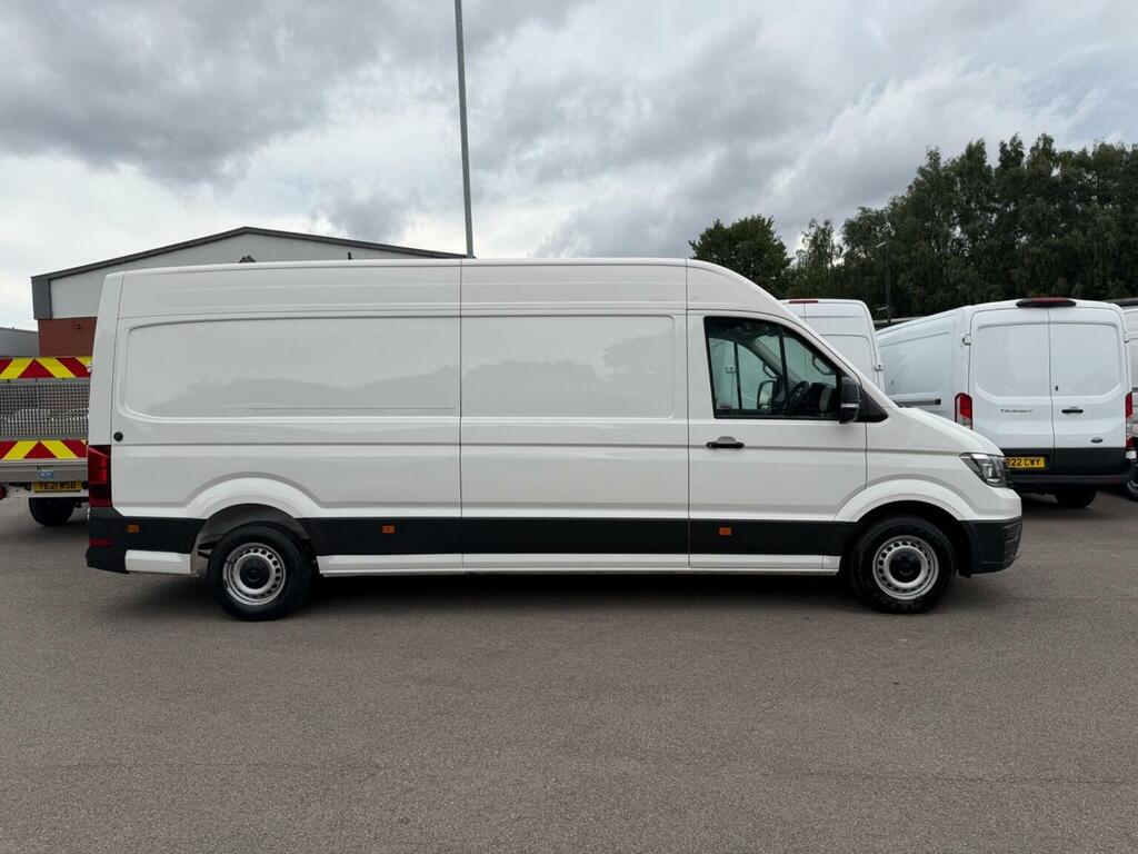 Volkswagen Crafter 2.0 Tdi Cr35 Trendline Fwd Lwb High Roof Euro 6 S White #4