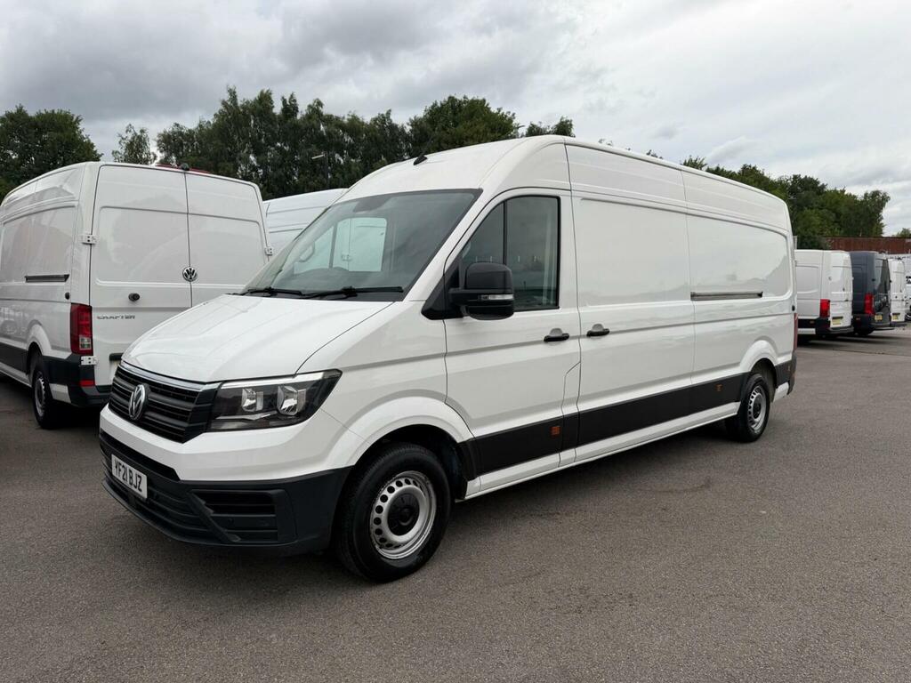 Volkswagen Crafter 2.0 Tdi Cr35 Trendline Fwd Lwb High Roof Euro 6 S White #3