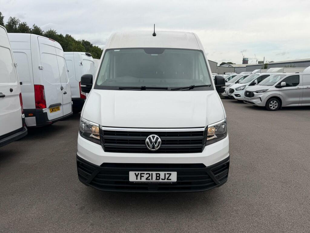 Volkswagen Crafter 2.0 Tdi Cr35 Trendline Fwd Lwb High Roof Euro 6 S White #2