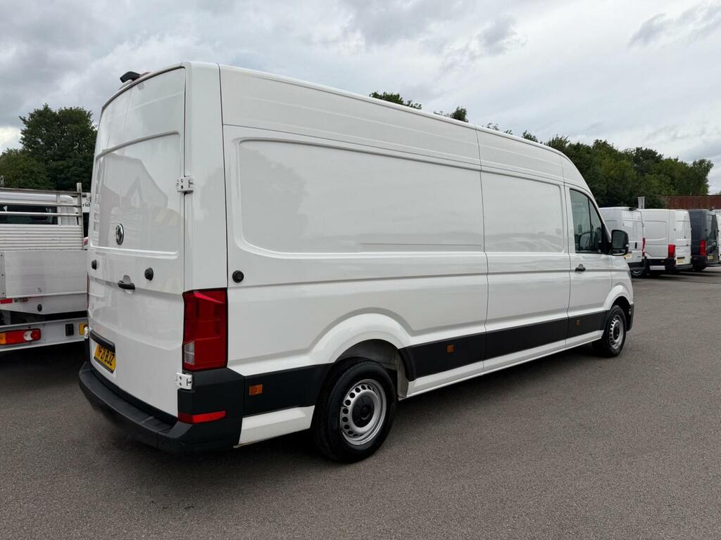 Volkswagen Crafter 2.0 Tdi Cr35 Trendline Fwd Lwb High Roof Euro 6 S White #6
