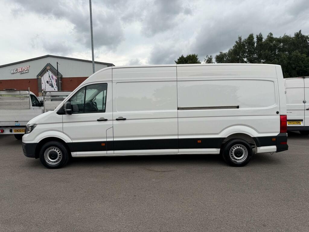 Volkswagen Crafter 2.0 Tdi Cr35 Trendline Fwd Lwb High Roof Euro 6 S White #5
