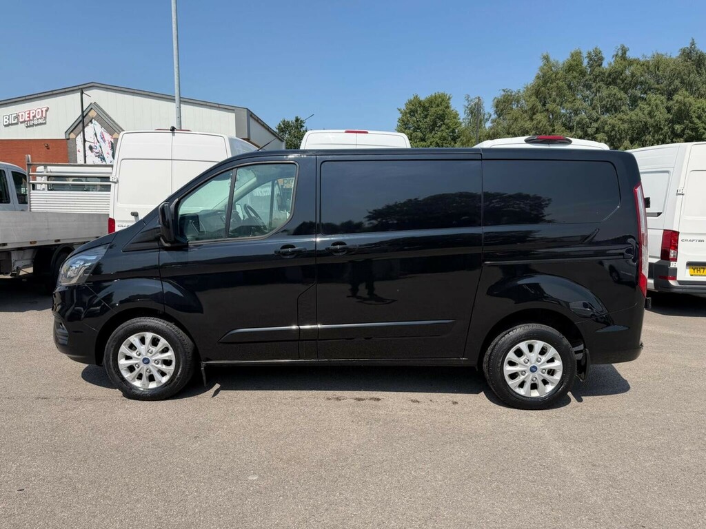 Ford Transit Custom Panel Van 2.0 280 Ecoblue Limited L1 H1 Euro 6 S YS73HVY Black #5