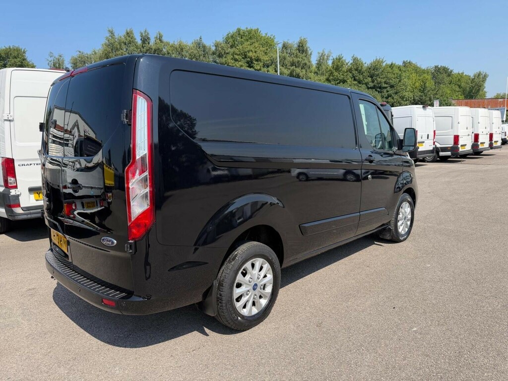 Ford Transit Custom Panel Van 2.0 280 Ecoblue Limited L1 H1 Euro 6 S YS73HVY Black #6