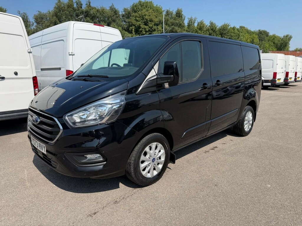 Ford Transit Custom Panel Van 2.0 280 Ecoblue Limited L1 H1 Euro 6 S YS73HVY Black #3