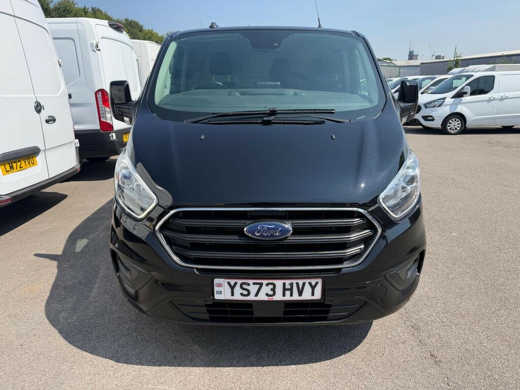 Ford Transit Custom Panel Van 2.0 280 Ecoblue Limited L1 H1 Euro 6 S YS73HVY Black #2