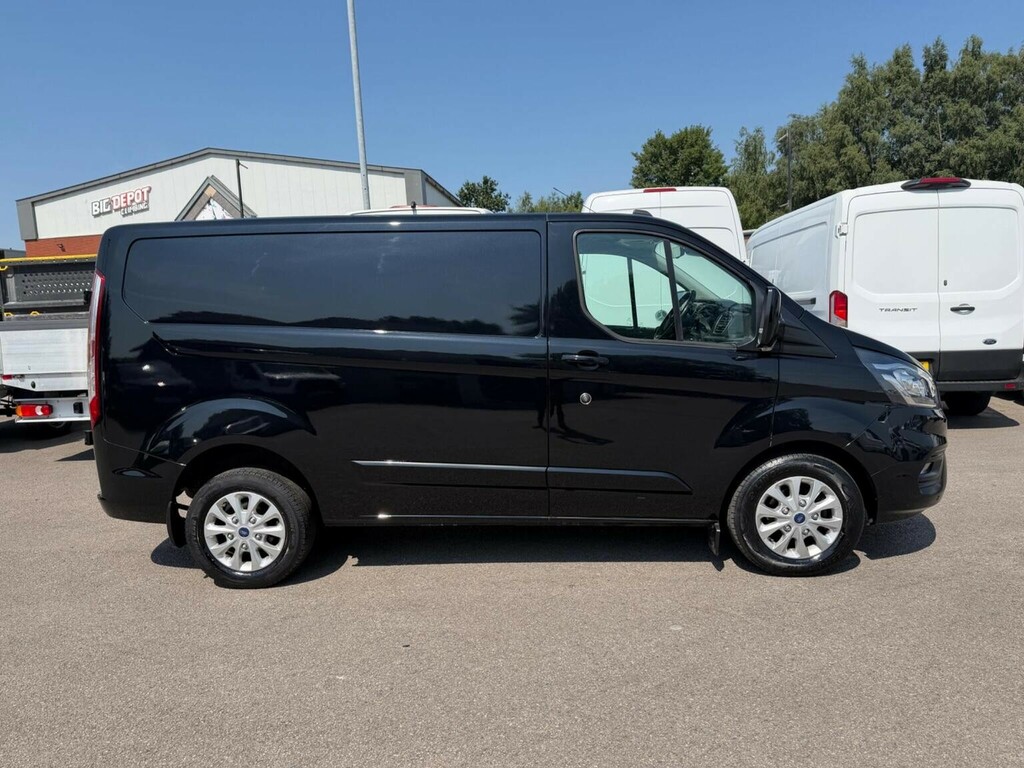 Ford Transit Custom Panel Van 2.0 280 Ecoblue Limited L1 H1 Euro 6 S YS73HVY Black #4