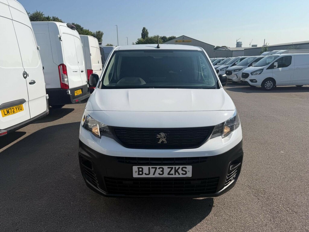 Peugeot Partner 1.5 Bluehdi 1000 Professional Premium Standard P White #2