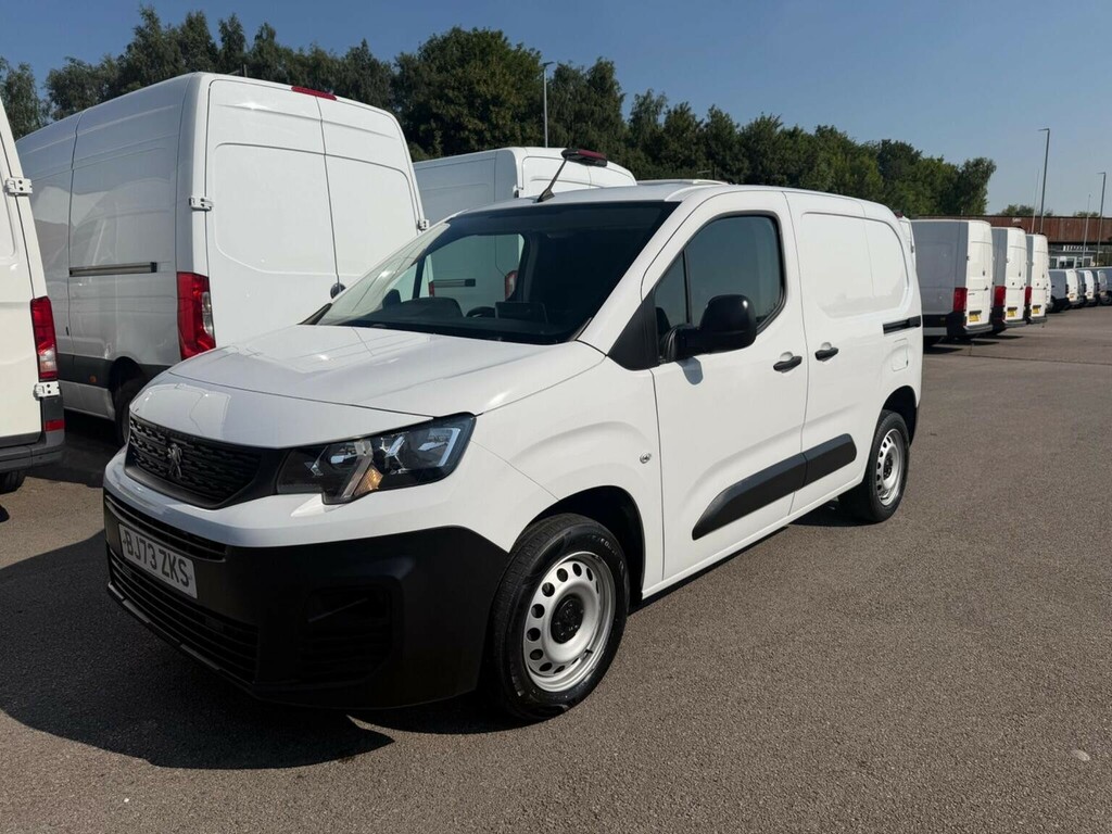 Peugeot Partner 1.5 Bluehdi 1000 Professional Premium Standard P White #3
