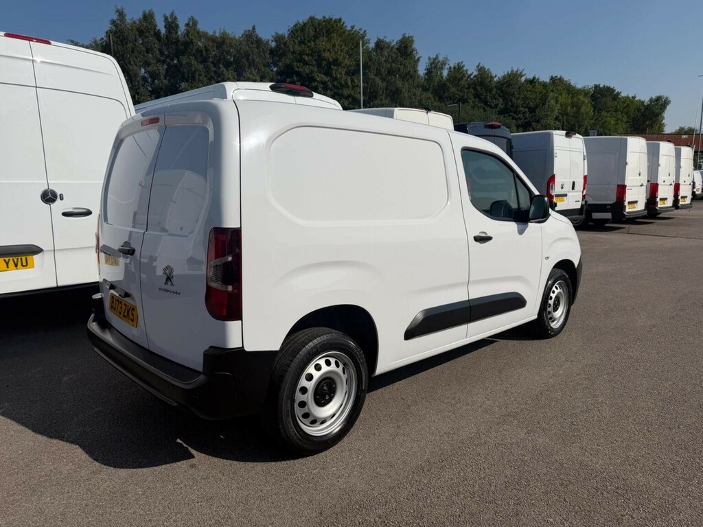 Peugeot Partner 1.5 Bluehdi 1000 Professional Premium Standard P White #6