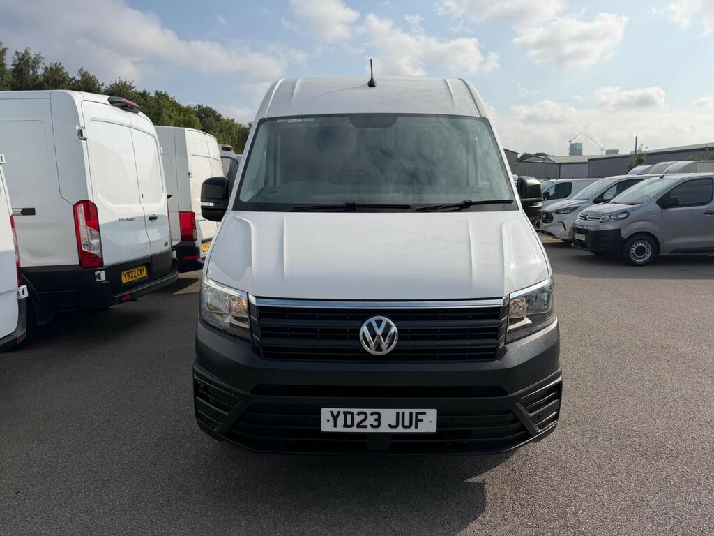 Volkswagen Crafter 2.0 Tdi Cr35 Trendline Fwd Lwb High Roof Euro 6 S White #2