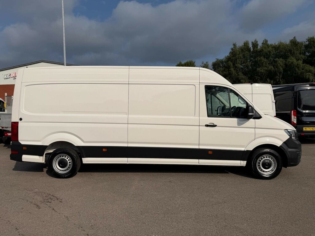 Volkswagen Crafter 2.0 Tdi Cr35 Trendline Fwd Lwb High Roof Euro 6 S White #4
