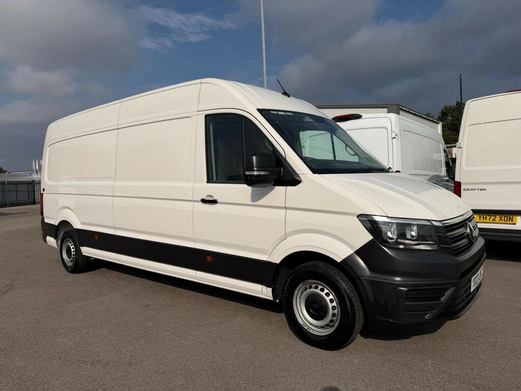 Volkswagen Crafter 2.0 Tdi Cr35 Trendline Fwd Lwb High Roof Euro 6 S White