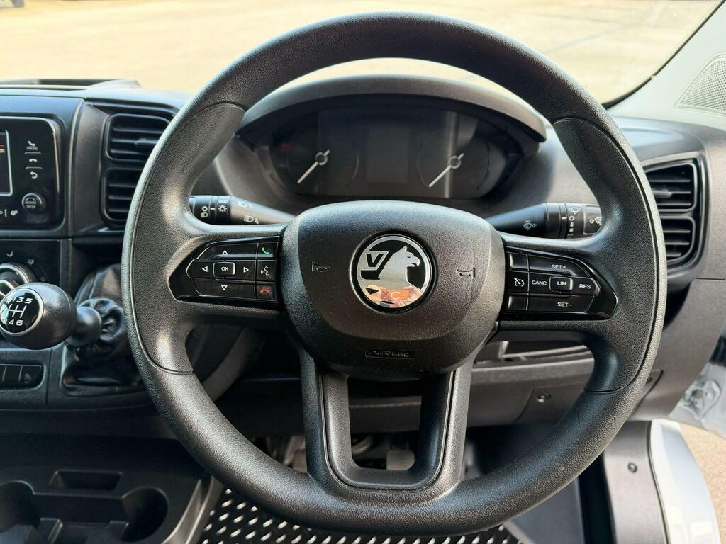 Vauxhall Movano 2.2L Prime White #13