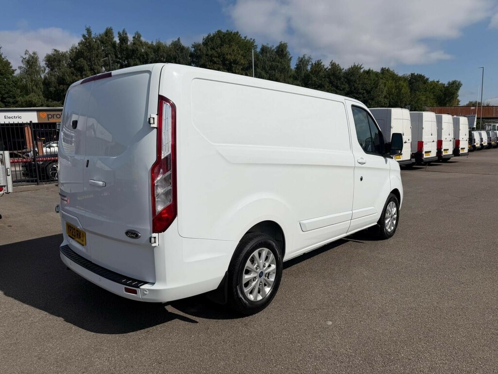 Ford Transit Custom Panel Van 2.0 300 Ecoblue Limited L1 H1 Euro 6 S YP23RXJ White #6