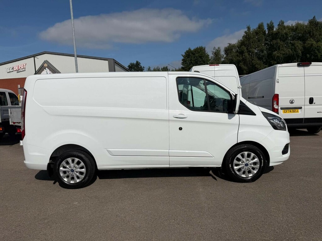 Ford Transit Custom Panel Van 2.0 300 Ecoblue Limited L1 H1 Euro 6 S YP23RXJ White #4