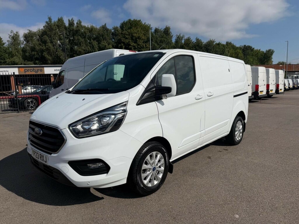 Ford Transit Custom Panel Van 2.0 300 Ecoblue Limited L1 H1 Euro 6 S YP23RXJ White #3