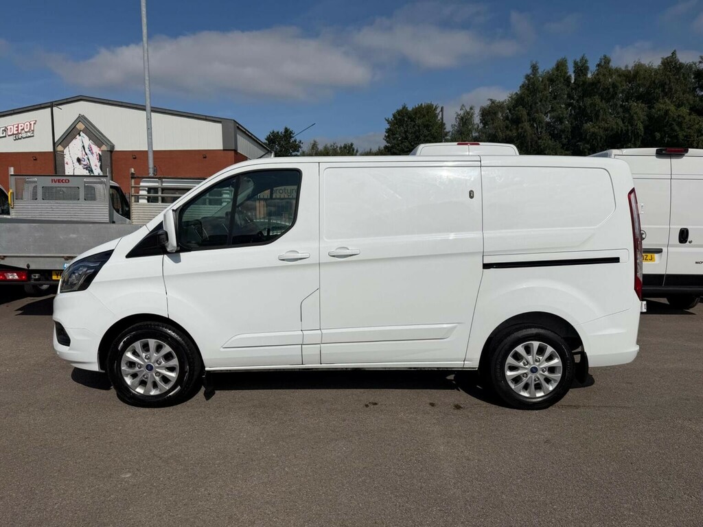 Ford Transit Custom Panel Van 2.0 300 Ecoblue Limited L1 H1 Euro 6 S YP23RXJ White #5