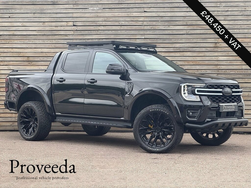 Ford Ranger 202574 Td V6 Ecoblue Wildtrak The Ultimate Pick Black