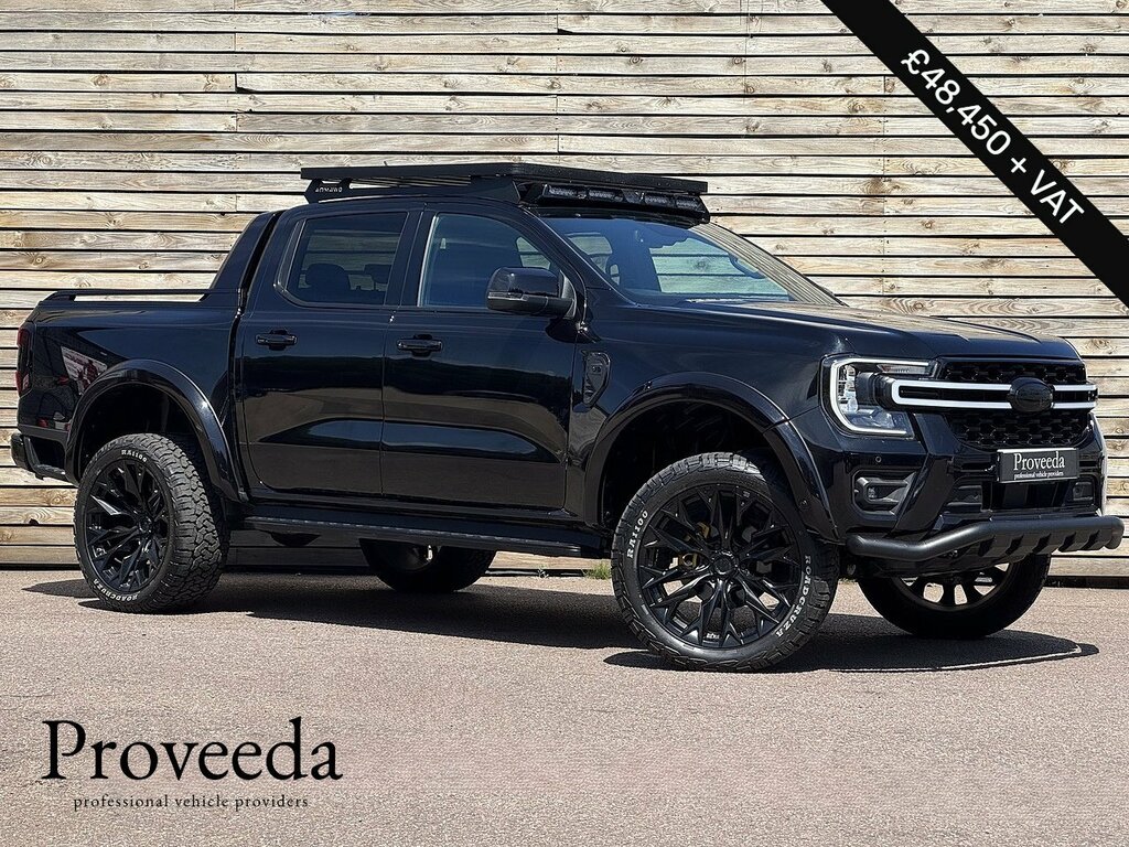 Ford Ranger 202574 Td V6 Ecoblue Wildtrak The Ultimate Pick Black