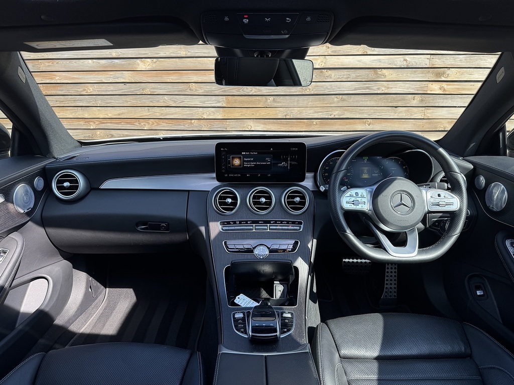 Mercedes-Benz C Class 202121 C300 Mhev Amg Line Night Edition Premium Black #4