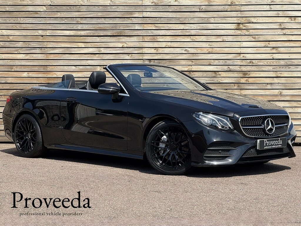 Mercedes-Benz E Class 201919 E220d Amg Line Cabriolet Ambient Lightin Black
