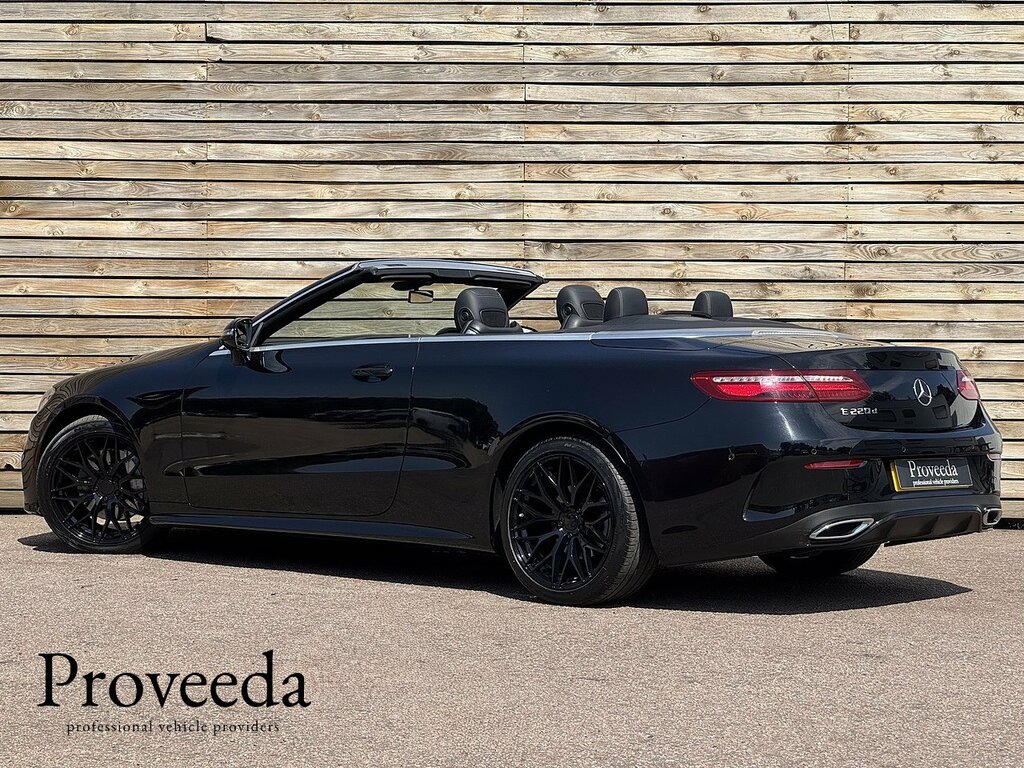 Mercedes-Benz E Class 201919 E220d Amg Line Cabriolet Ambient Lightin Black #3