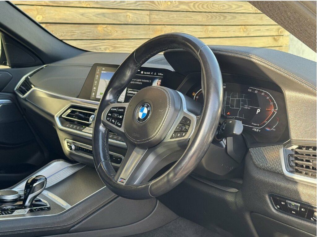 BMW X6 Xdrive40d Mht M Sport Step 2022 Black #9