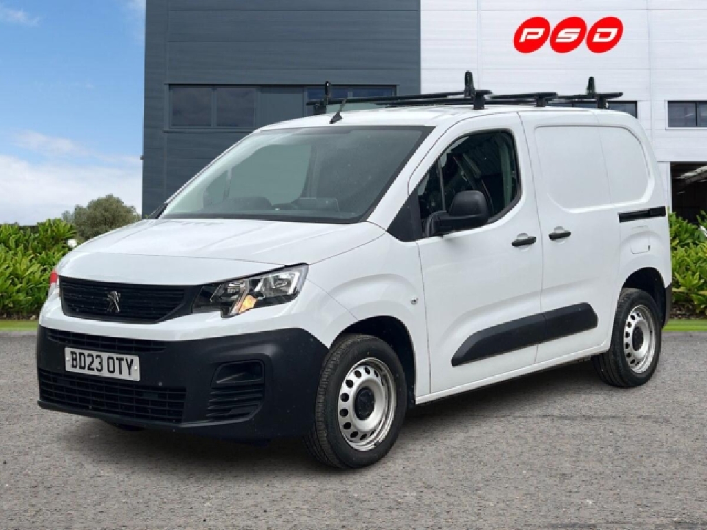 Peugeot Partner 1.5 Bluehdi 1000 Professional Premium Standard P White #3