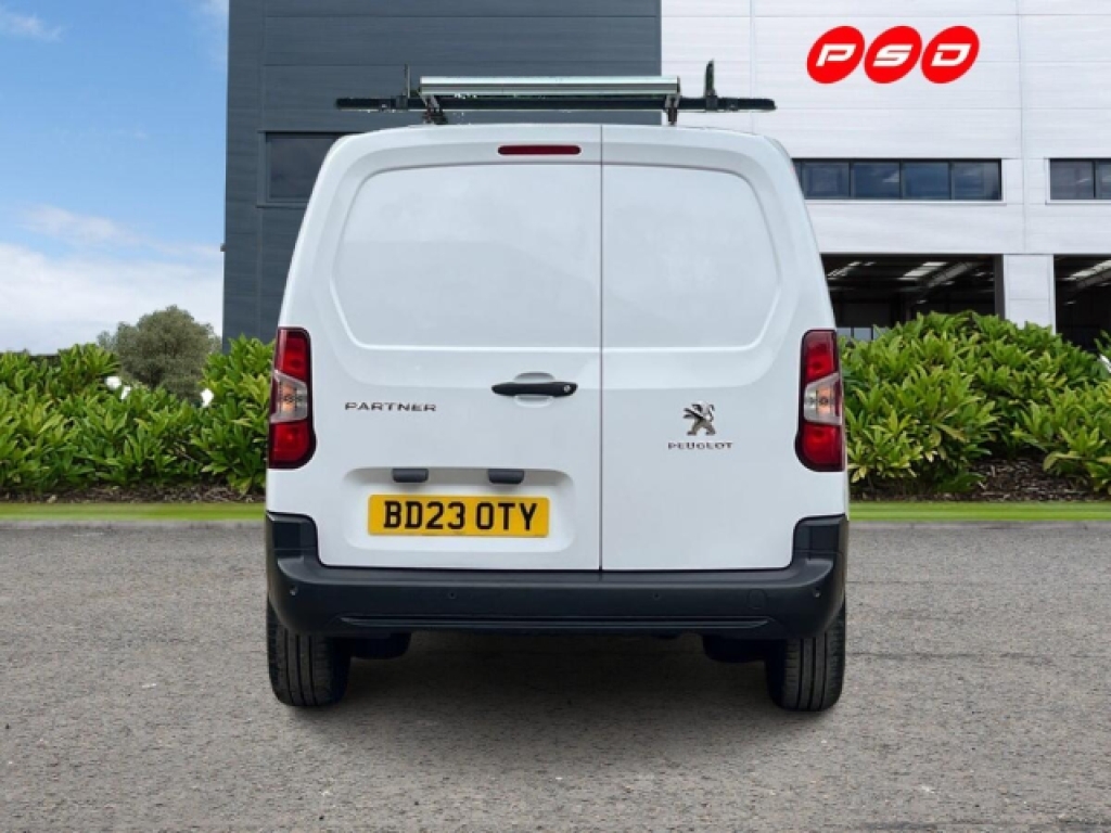Peugeot Partner 1.5 Bluehdi 1000 Professional Premium Standard P White #6