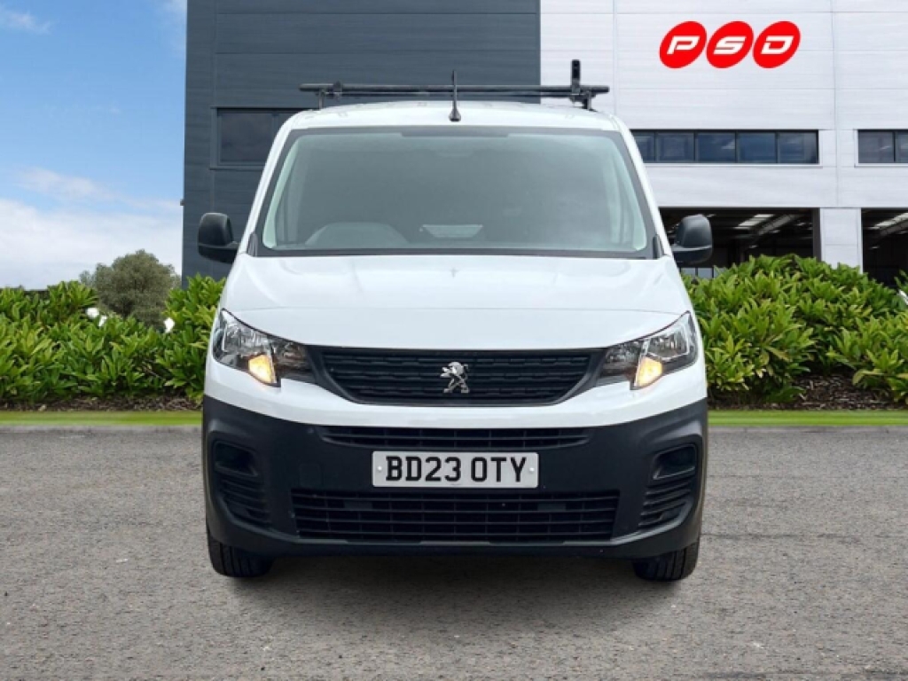 Peugeot Partner 1.5 Bluehdi 1000 Professional Premium Standard P White #2