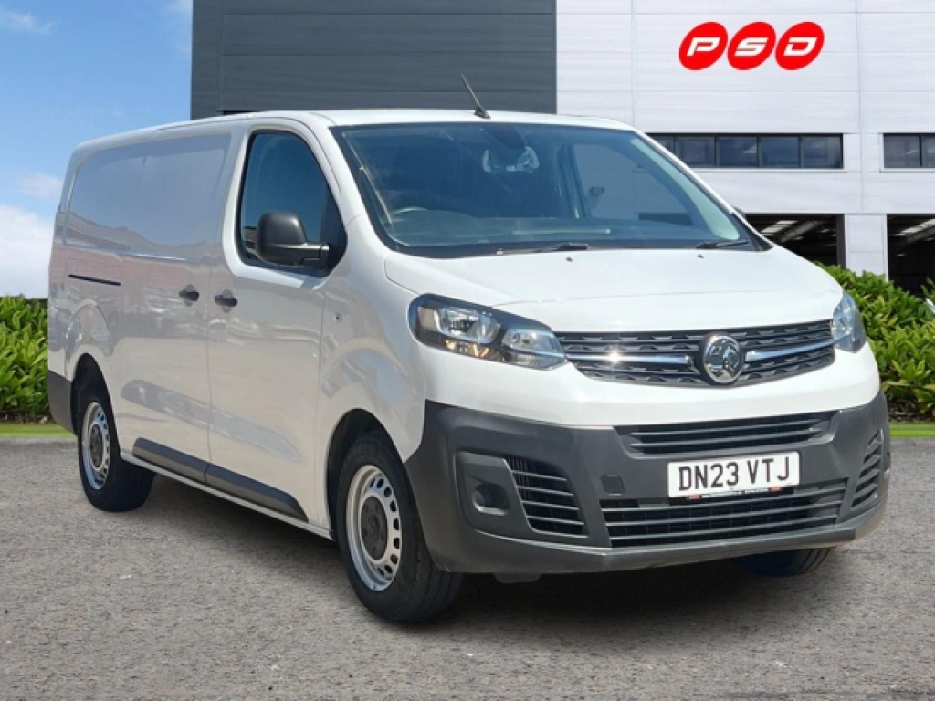 Vauxhall Vivaro 1.5 Turbo D 2900 Prime Panel Van White
