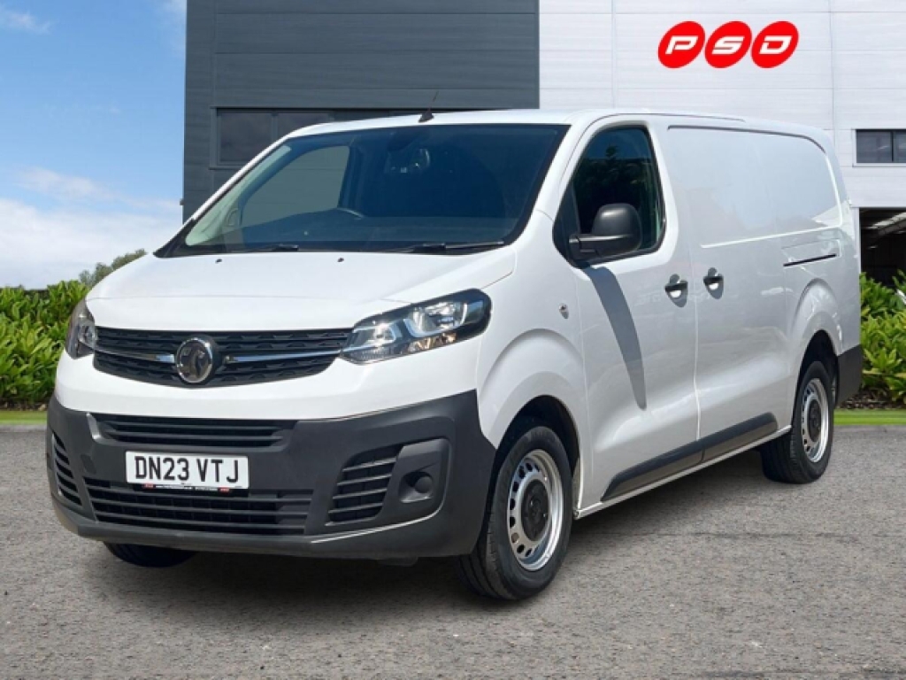 Vauxhall Vivaro 1.5 Turbo D 2900 Prime Panel Van White #3