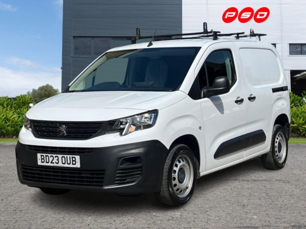 Peugeot Partner 1.5 Bluehdi 1000 Professional Premium Standard P White #3