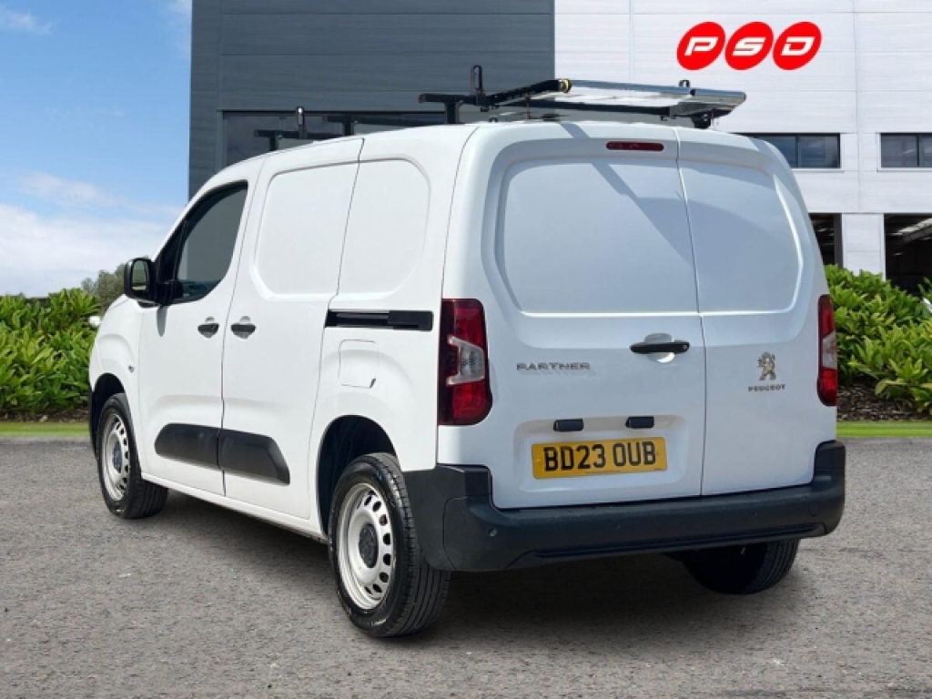 Peugeot Partner 1.5 Bluehdi 1000 Professional Premium Standard P White #5