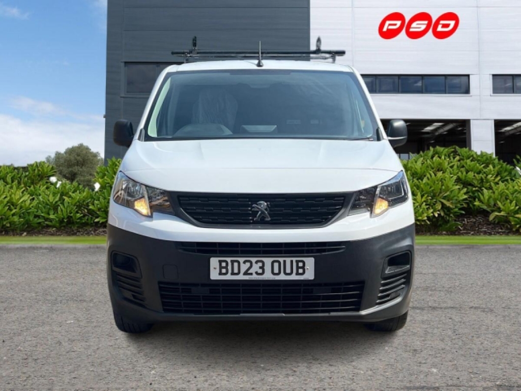 Peugeot Partner 1.5 Bluehdi 1000 Professional Premium Standard P White #2
