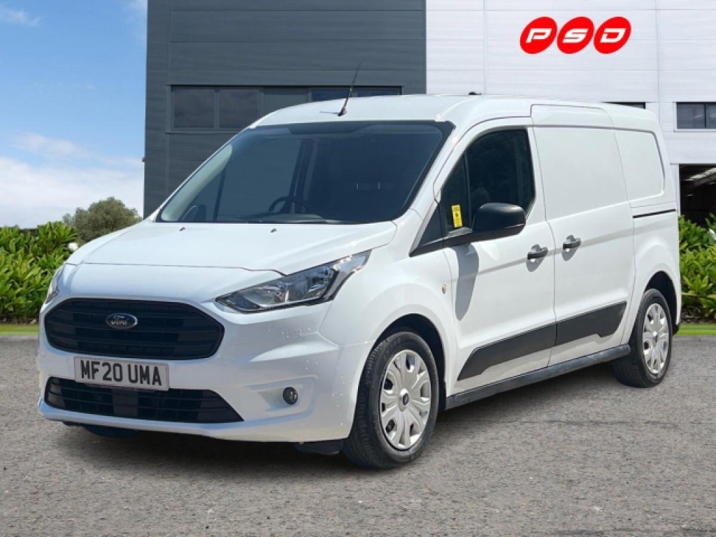 Ford Transit Connect 1.5 210 Ecoblue Trend Panel Van White #3